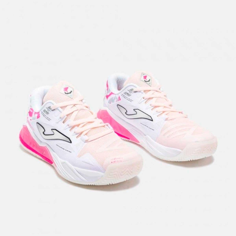 ZAPATILLAS PADEL MUJER JOMA SPIN CLAY 2632 BLANCO - 2