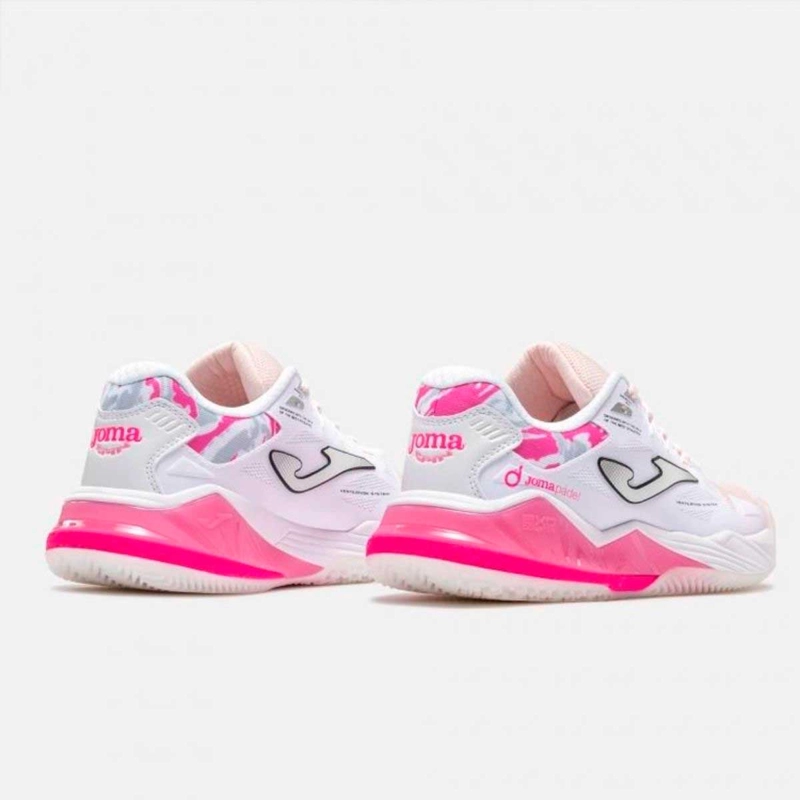 ZAPATILLAS PADEL MUJER JOMA SPIN CLAY 2632 BLANCO - 3