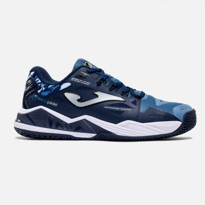 ZAPATILLAS PADEL HOMBRE JOMA SPIN CLAY 2633 AZUL - 1