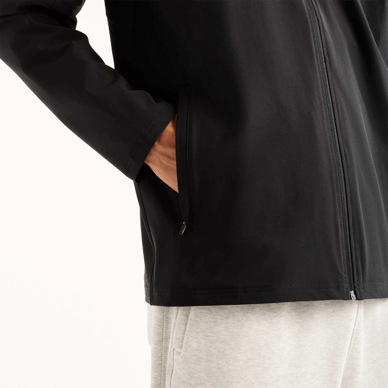 CHAQUETA RUNNING HOMBRE NEW BALANCE UTILITY STRETCH NEGRA - 5