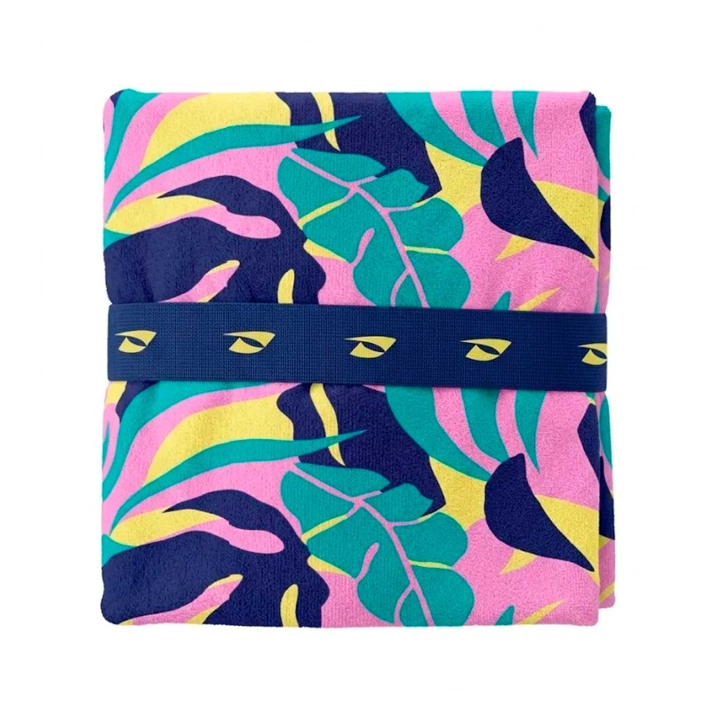 TOALLA NATACION UNISEX SPOGA ESTAMPADO AZUL OSCURO M - 1