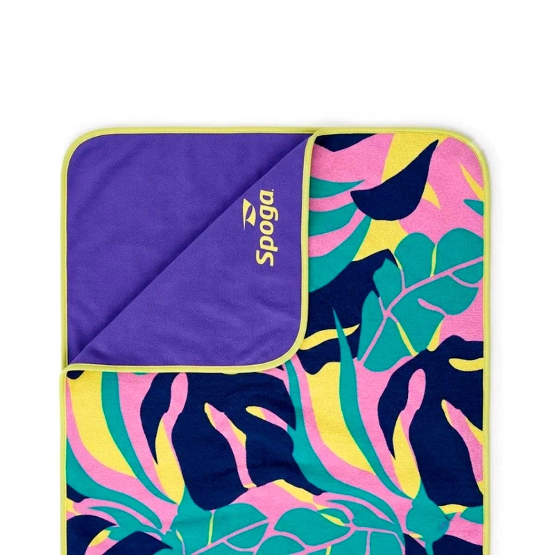 TOALLA NATACION UNISEX SPOGA ESTAMPADO AZUL OSCURO L - 2