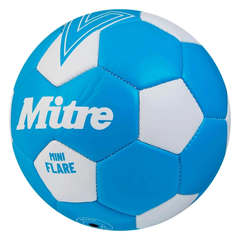 MINI BALON FUTBOL MITRE FLARE AZUL NRO 1 - 3