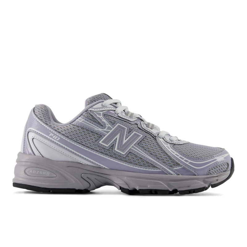 ZAPATILLAS URBANAS UNISEX NEW BALANCE 740 GRIS/MORADA - 1