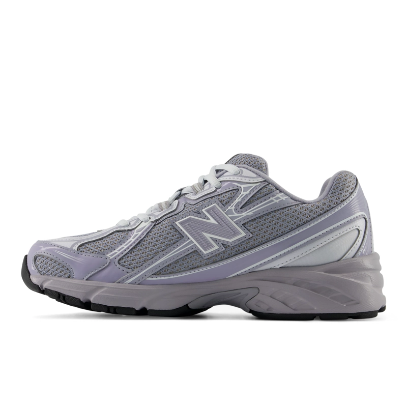 ZAPATILLAS URBANAS UNISEX NEW BALANCE 740 GRIS/MORADA - 2