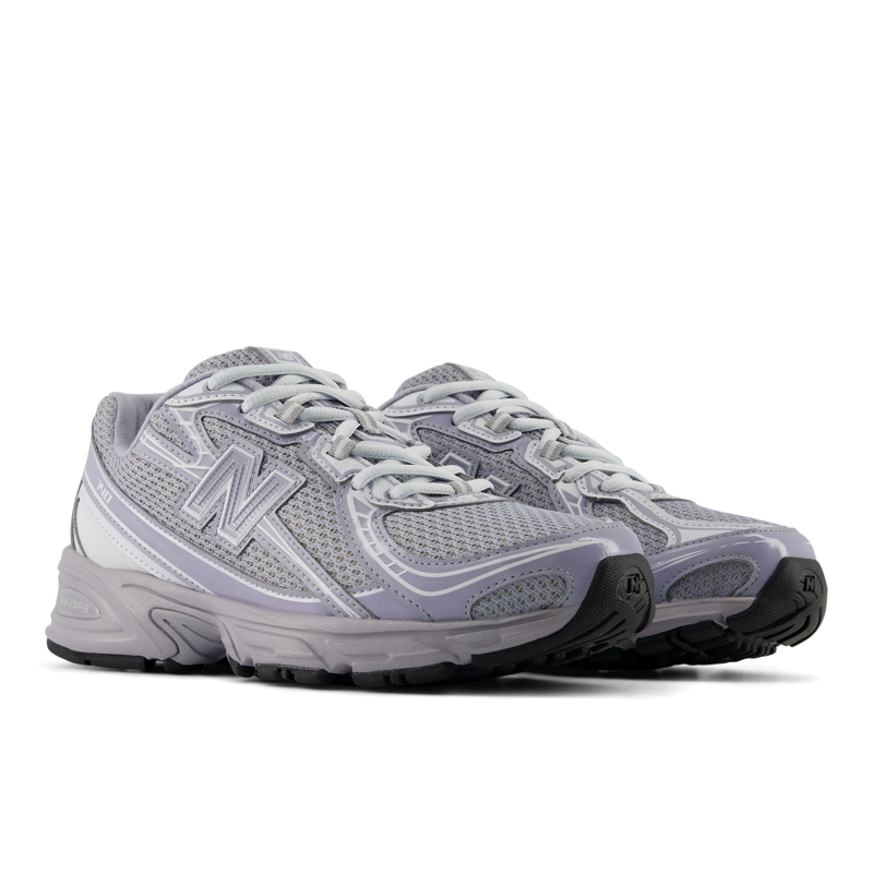 ZAPATILLAS URBANAS UNISEX NEW BALANCE 740 GRIS/MORADA - 4