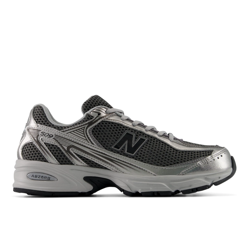 ZAPATILLAS URBANAS UNISEX NEW BALANCE 509 GRIS CLARO/OSCURO - 1