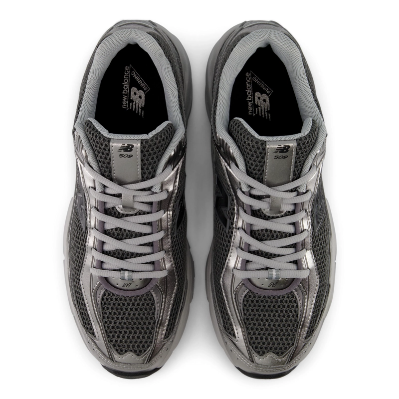 ZAPATILLAS URBANAS UNISEX NEW BALANCE 509 GRIS CLARO/OSCURO - 3