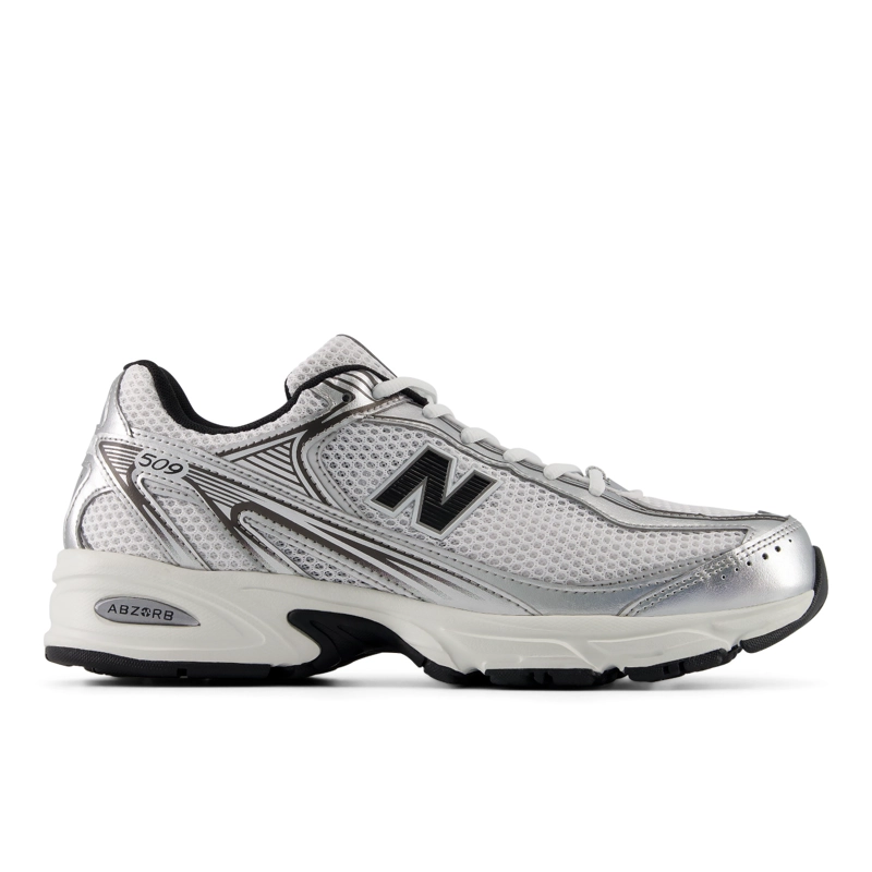 ZAPATILLAS URBANAS UNISEX NEW BALANCE 509 GRISES/PLATA - 1