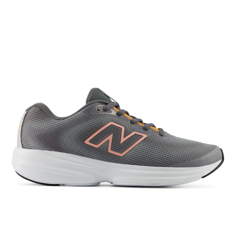ZAPATILLAS RUNNING MUJER NEW BALANCE 411 V4 GRISES/ROSA - 1