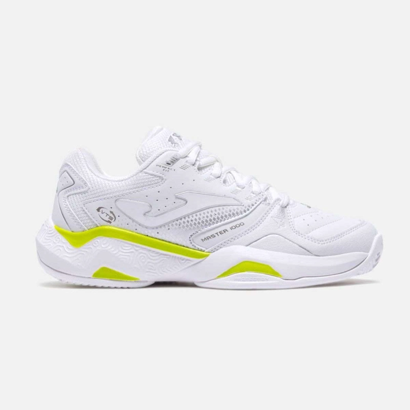 ZAPATILLAS PADEL MUJER JOMA MASTER 1000 CLAY 2602 BLANCAS - 1