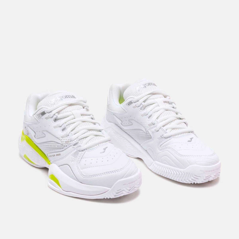 ZAPATILLAS PADEL MUJER JOMA MASTER 1000 CLAY 2602 BLANCAS - 2