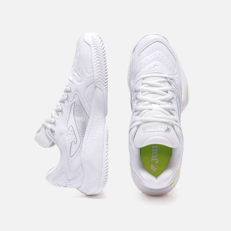 ZAPATILLAS PADEL MUJER JOMA MASTER 1000 CLAY 2602 BLANCAS - 4