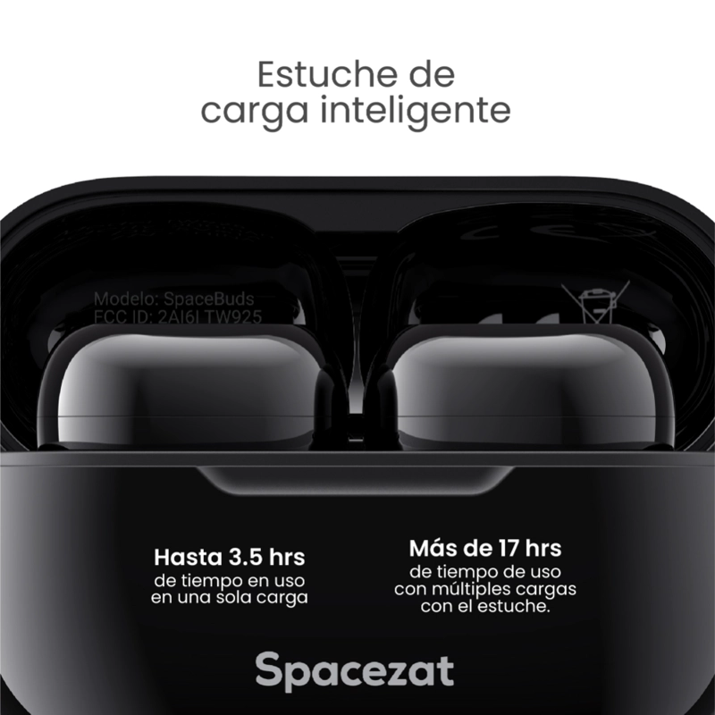 AUDÍFONOS SPACEZAT SMART TOUCH BLUETOOTH 5.1 - 6