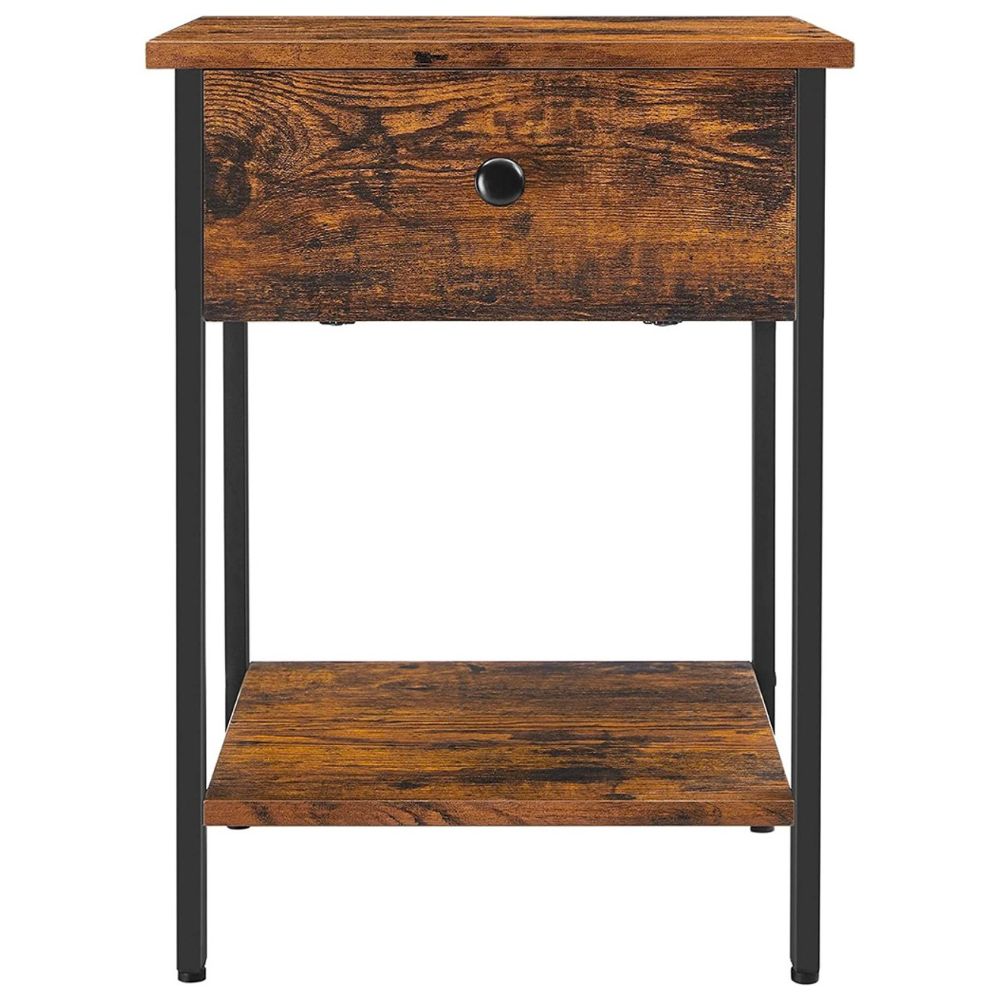 VELADOR SPACEZAT ESTOCOLMO CAFÉ CON CAJONERA ESTILO INDUSTRIAL - 5