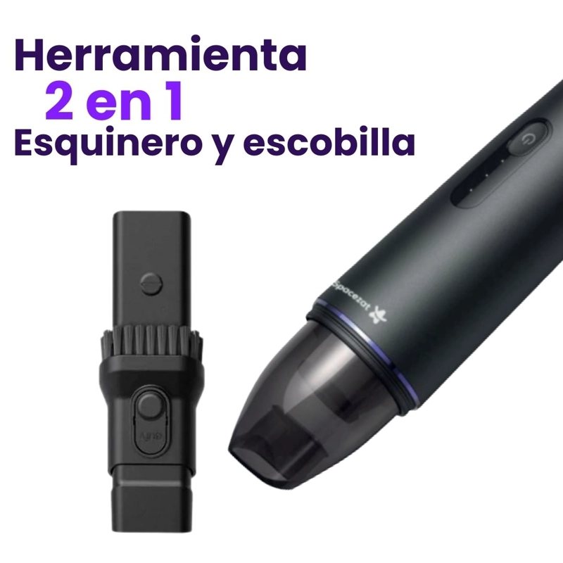 ASPIRADORA INALÁMBRICA DE MANO/AUTO CERTIFICADA SEC 60WATTS - 4