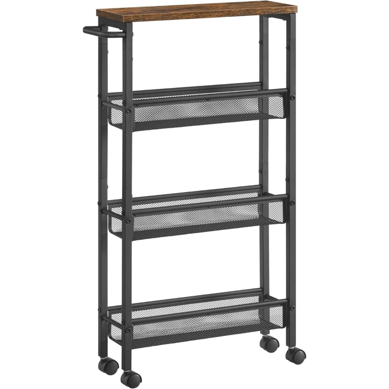 CARRO AUXILIAR SPACEZAT LEIDEN ORGANIZADOR BAR COCINA 4 NIVELES - 1