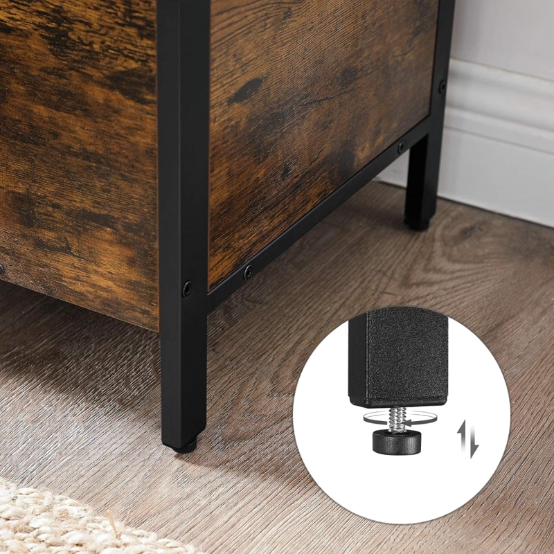 MUEBLE ZAPATERO BAUL ORGANIZADOR ECO CUERO VANNALA - 8