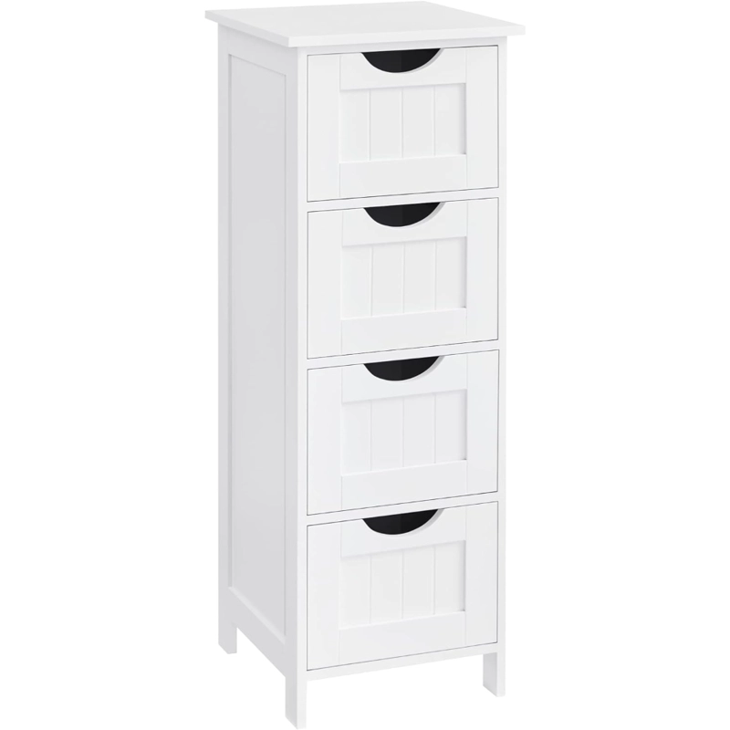 MUEBLE ORGANIZADOR SPACEZAT SALEM MULTIUSO 4 CAJONES BLANCO - 1