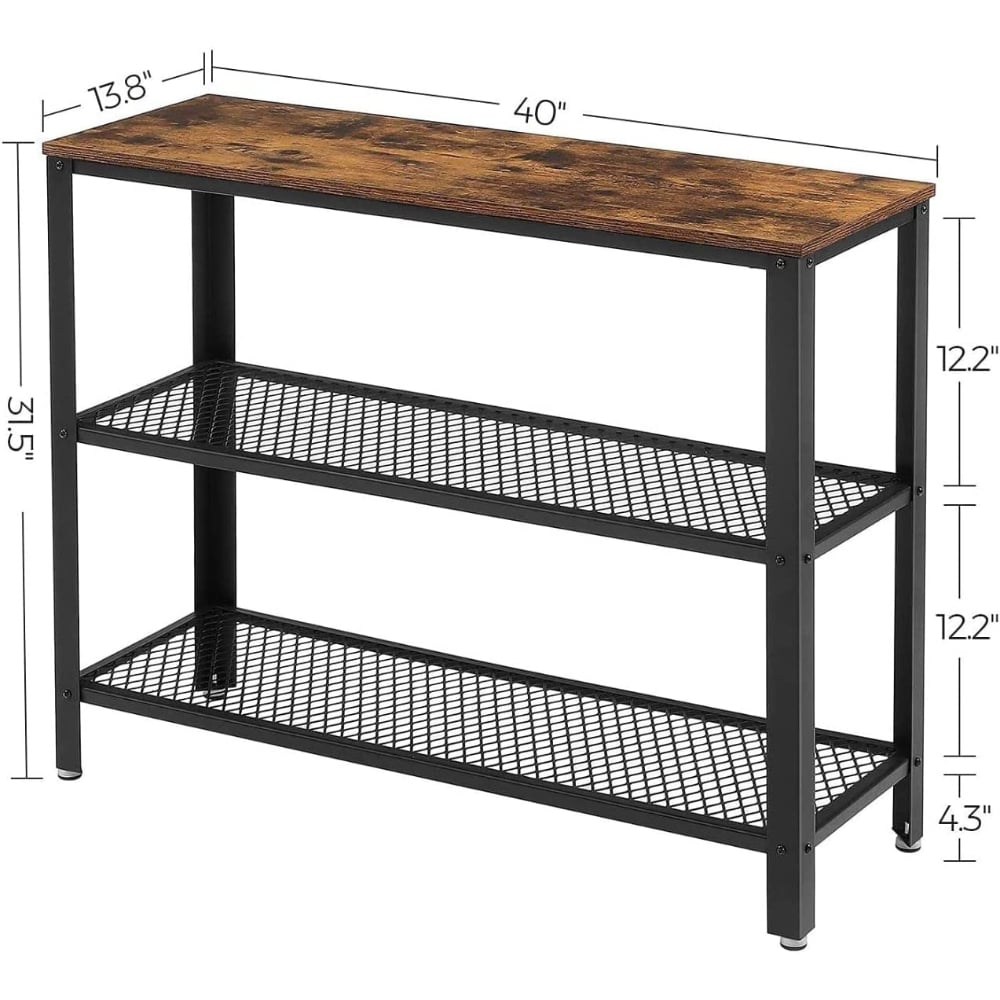 MUEBLE SPACEZAT FARUM CAFÉ RECIBIDOR ARRIMO ESTILO INDUSTRIAL - 3