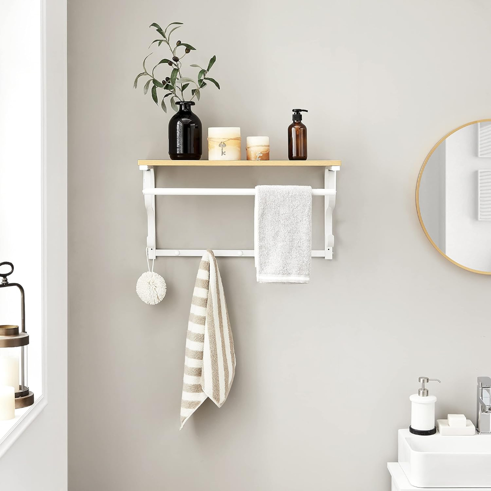 REPISA PERCHERO VASARO ESTANTE DE PARED - 5