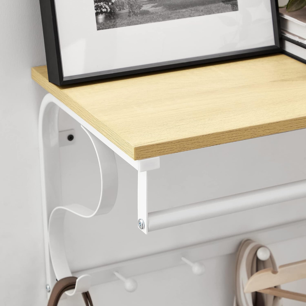 REPISA PERCHERO VASARO ESTANTE DE PARED - 8