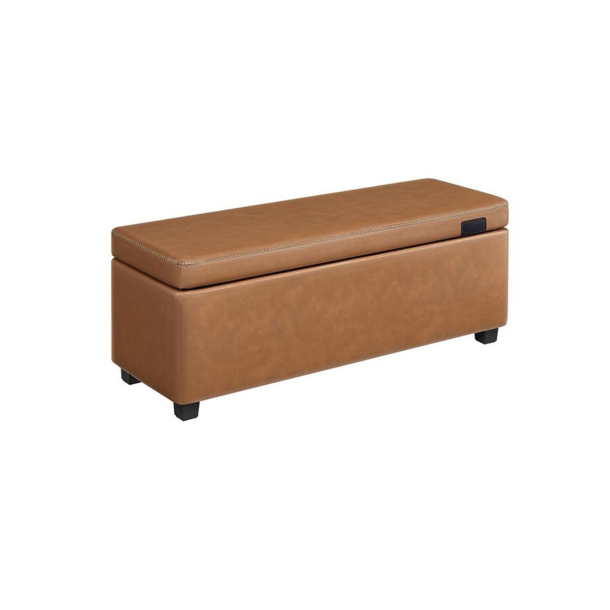BANQUETA SPACEZAT SABY CAFÉ BAUL PUFF OTOMANA ECOCUERO - 1