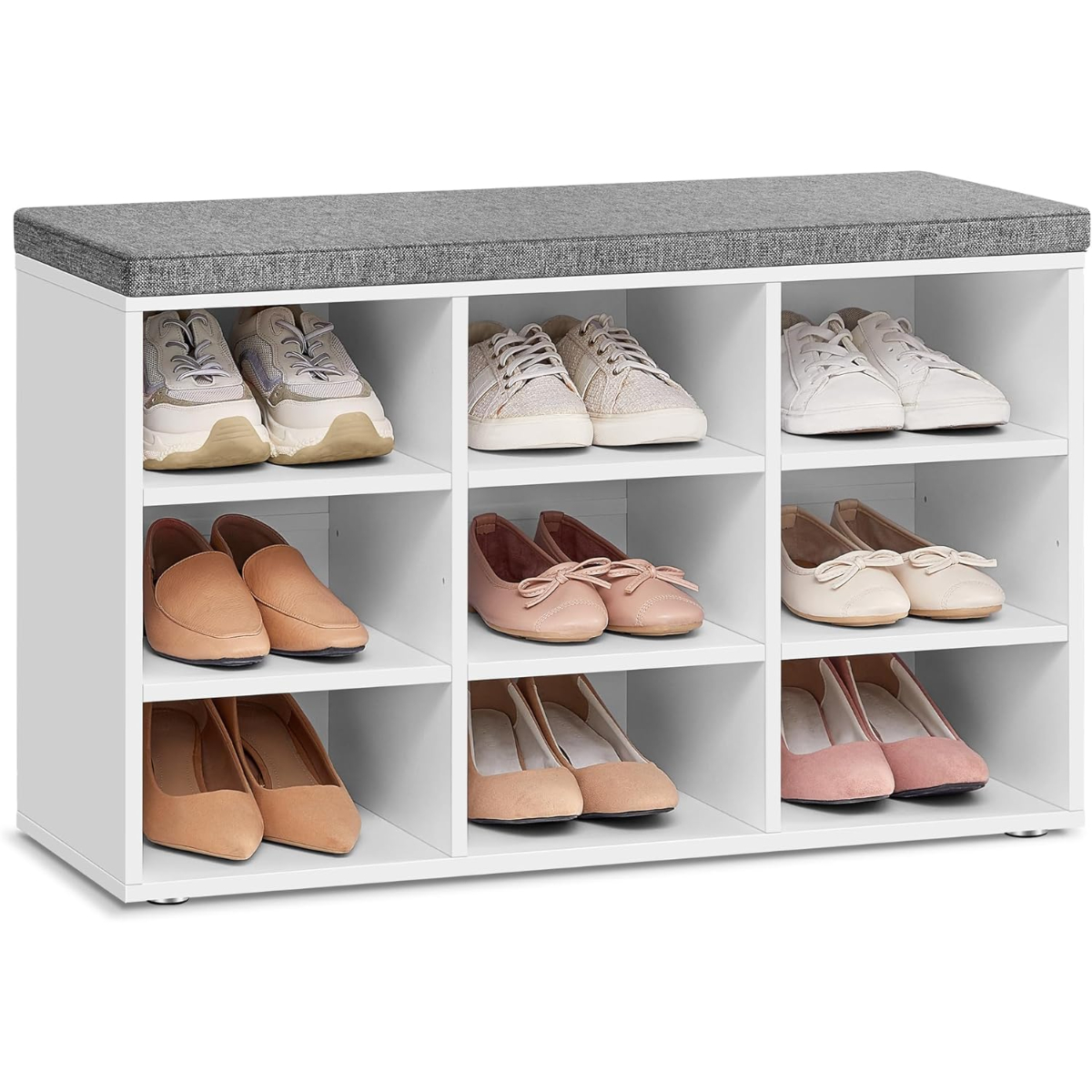 BANQUETA ZAPATERO BLANCO SKOVDE - 1