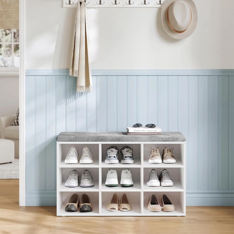 BANQUETA ZAPATERO BLANCO SKOVDE - 3