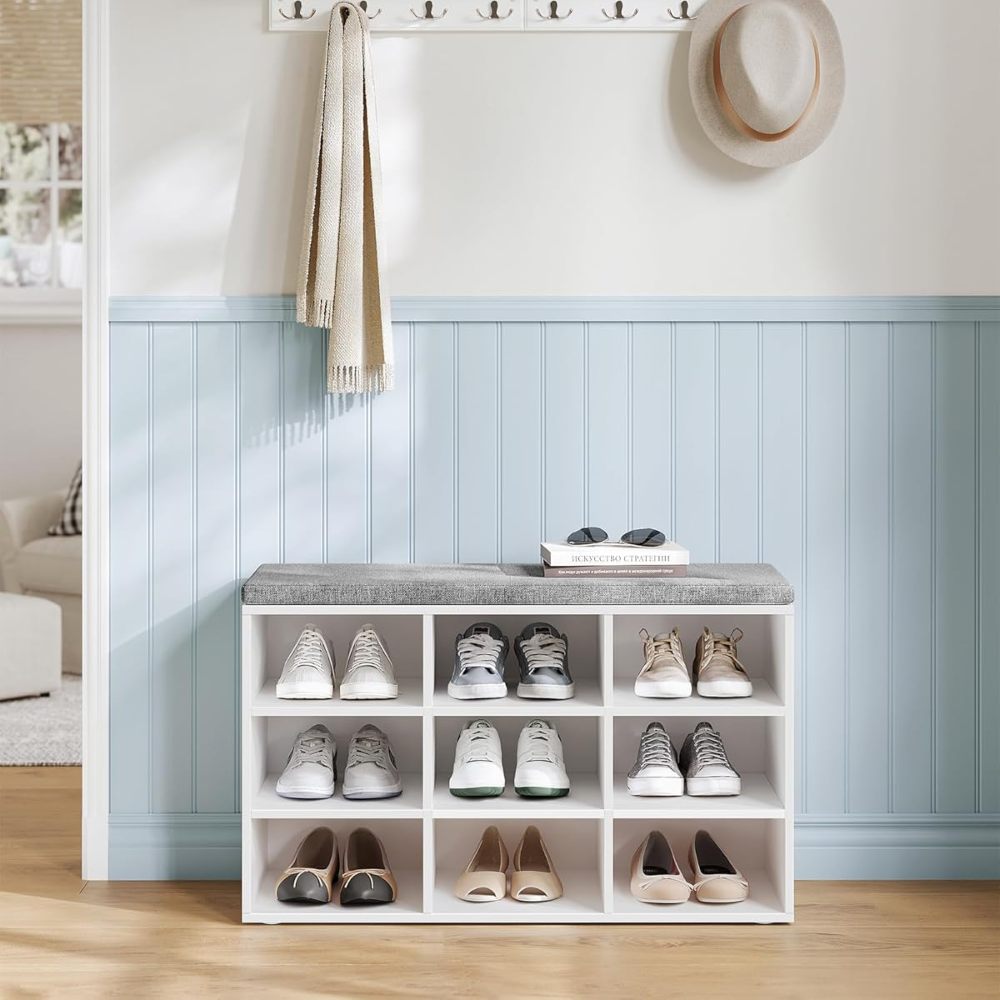 BANQUETA ZAPATERO BLANCO SKOVDE - 3