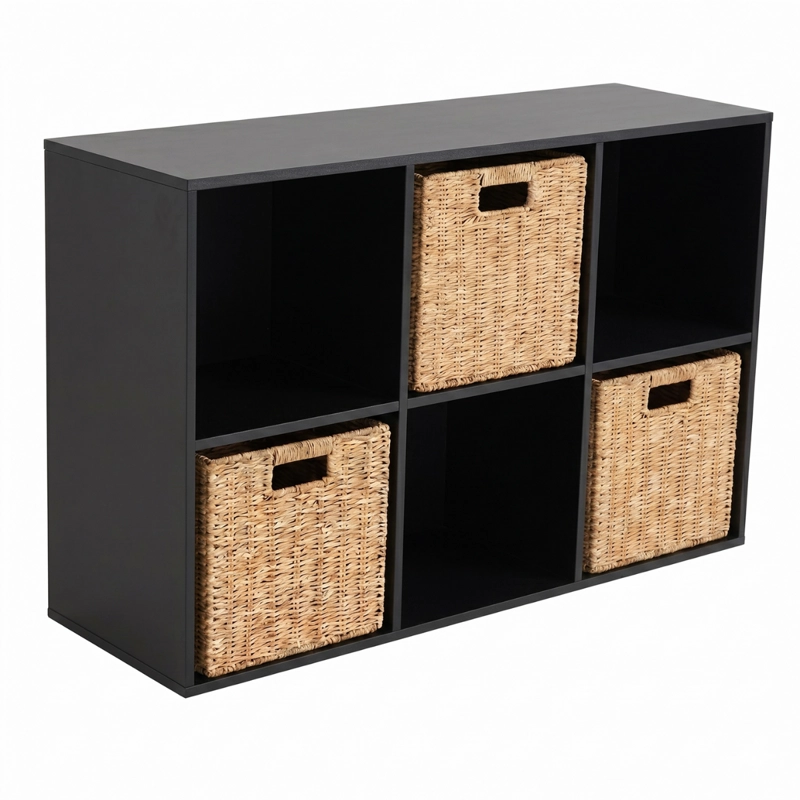 MUEBLE ORGANIZADOR CON CANASTOS TREIA - 1