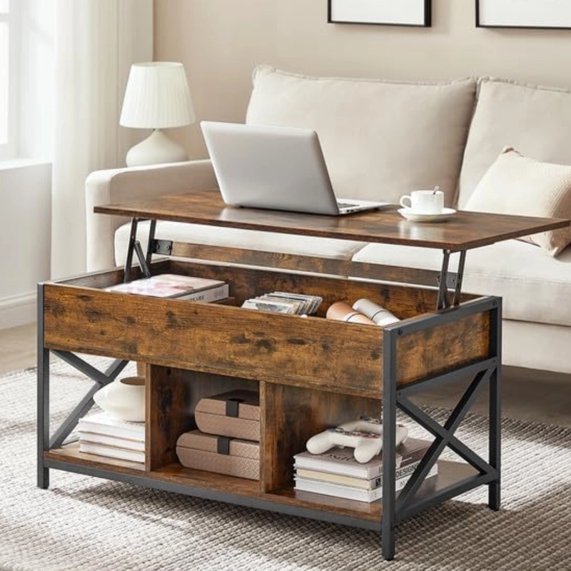 MESA DE CENTRO RECTANGULAR ELEVABLE BODEN - 4