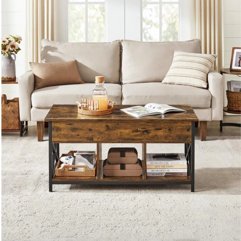MESA DE CENTRO RECTANGULAR ELEVABLE BODEN - 5