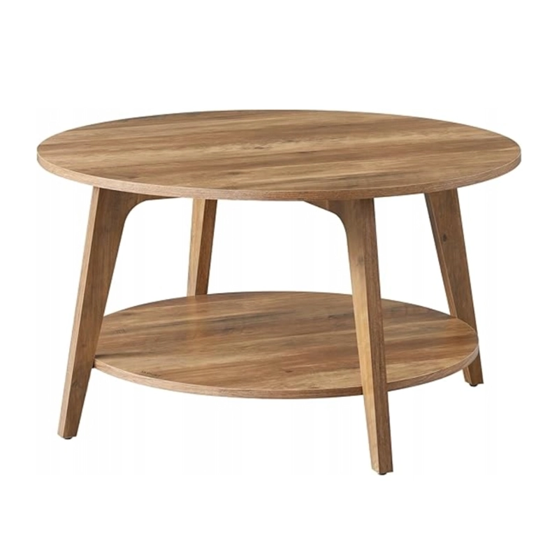 MESA DE CENTRO MADERA REDONDA KOLEN - 1