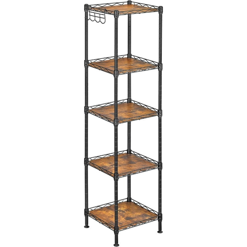 ESTANTERIA ORGANIZADOR BANO COCINA AJUSTABLE 5 NIVELES TABY