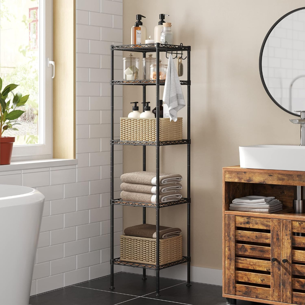 ESTANTERIA ORGANIZADOR BAÑO COCIÑA AJUSTABLE 5 NIVELES TABY - 2