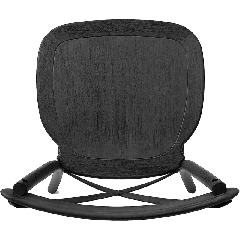 PACK DE 4 SILLAS CROSSBACK NEGRA - 8
