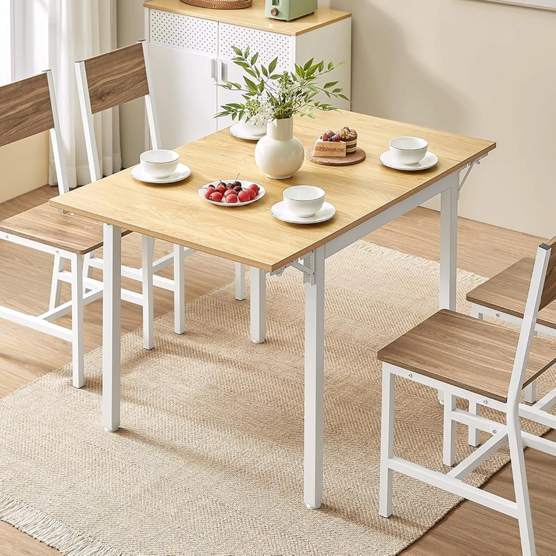 MESA DE COMEDOR EXTENSIBLE BLANCA URHO - 7