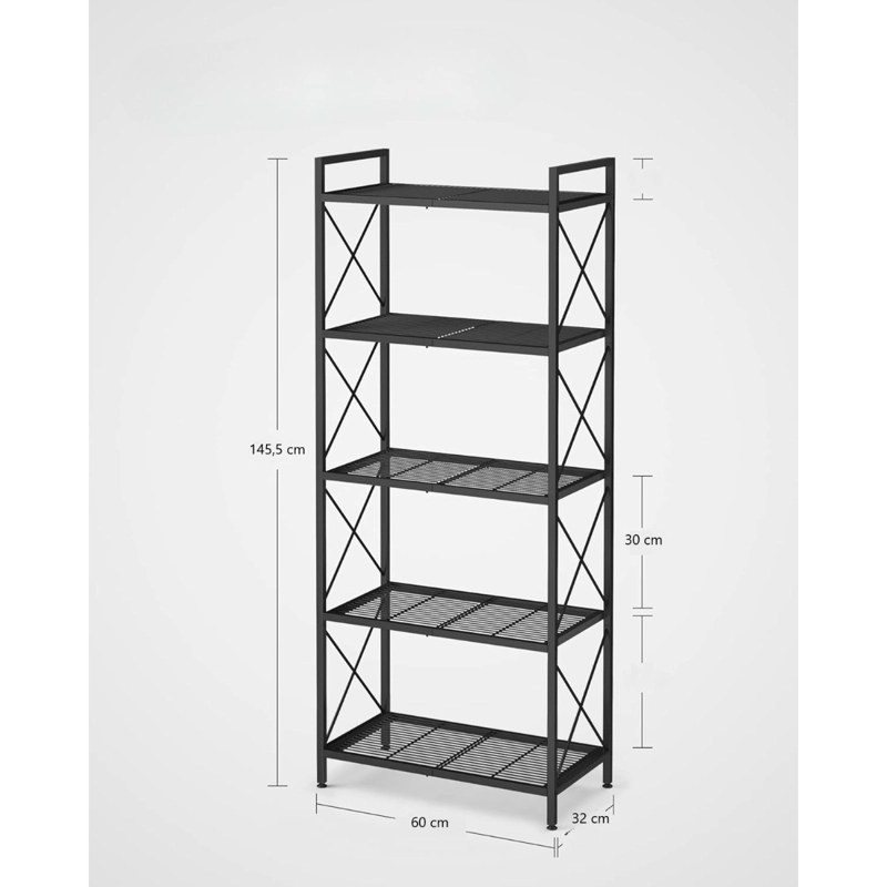 ESTANTERIA METALICA ORGANIZADOR 5 NIVELES SVALOV - 3