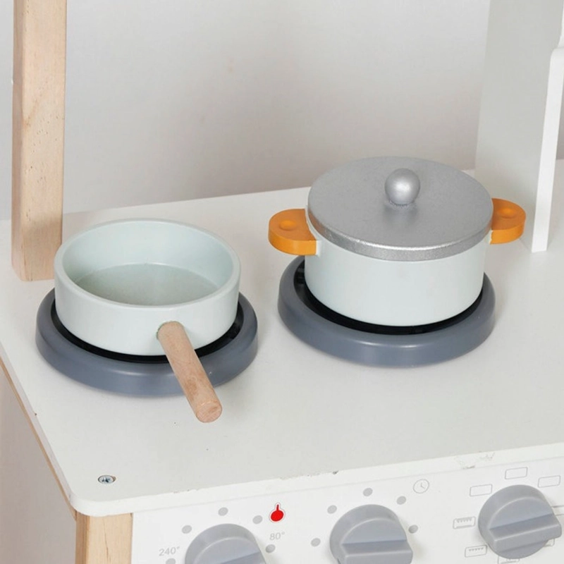 COCINA DE MADERA DE JUGUETE BLANCA AMELIE - 7