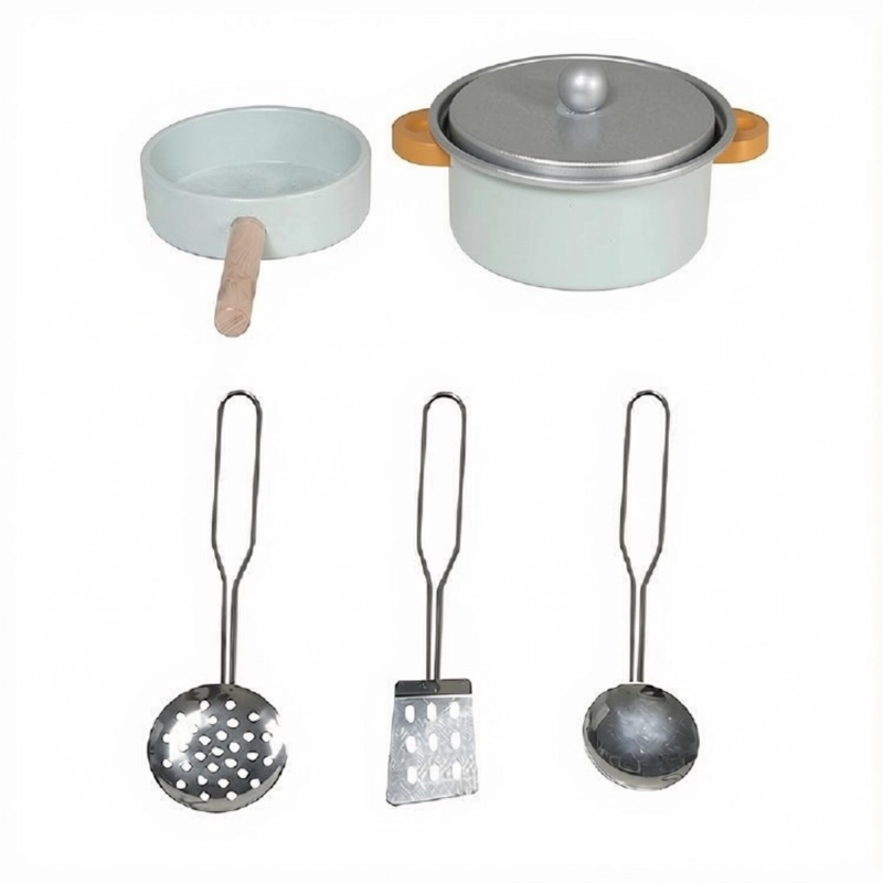 COCINA DE MADERA DE JUGUETE BLANCA AMELIE - 8