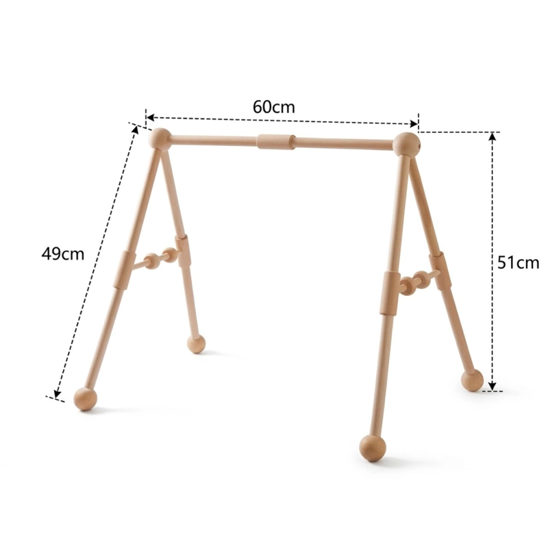 GIMNASIO PARA BEBE DE MADERA PLANETAS - 7