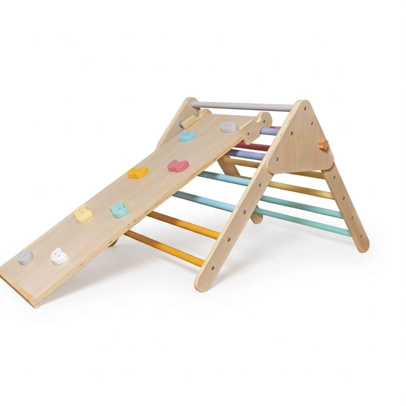 SET TRIANGULO PIKLER CON RAMPA 2 PIEZAS JUGUETE MONTESSORI - 1