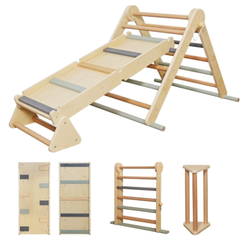 SET TRIANGULO PIKLER CON RAMPA 3 PIEZAS JUGUETE MONTESSORI - 6