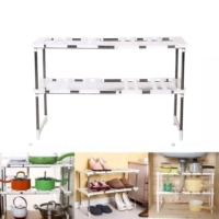 Organizador estantes de cocina multiuso Organizadores de ollas 2 niveles LA067 - 2