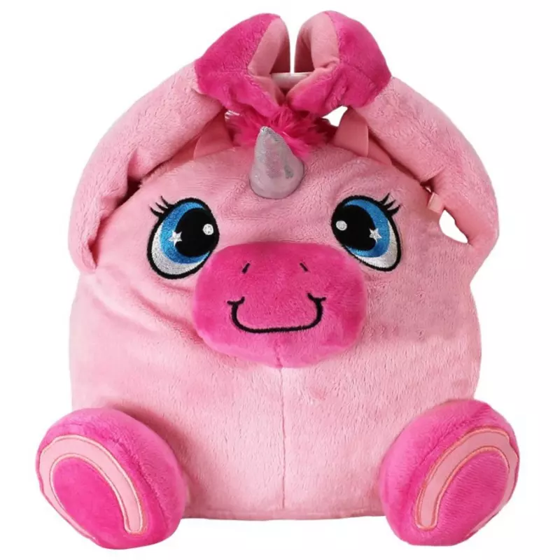 LONCHERA DE ANIMALES TERMICA ROSADO - 1