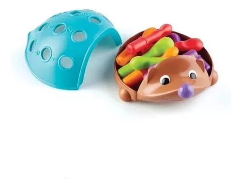 JUGUETE INTERACTIVO ERIZO JUGUETE NIÑOS MOTRICIDAD FINA SENSORIAL DIDÁCTICO AGREGAR A FAVORITOS AZUL - 1