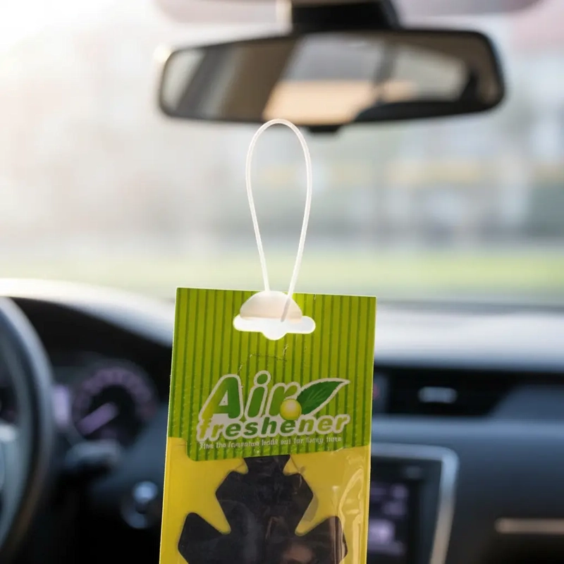 PACK 80 AMBIENTADORES PARA AUTO PINO AROMATICO AROMAS SURTIDOS - 4