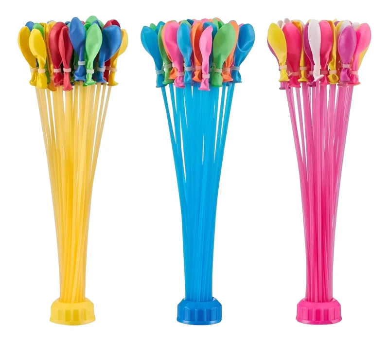 PACK 3 BOLSAS GLOBOS BOMBITAS DE AGUA RACIMO BOMBITAS DE AGUA  333 UND - 3