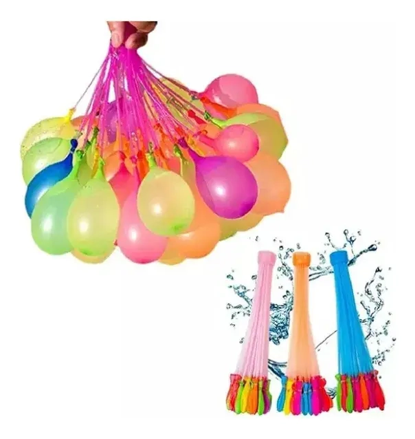 PACK 3 BOLSAS GLOBOS BOMBITAS DE AGUA RACIMO BOMBITAS DE AGUA  333 UND - 4